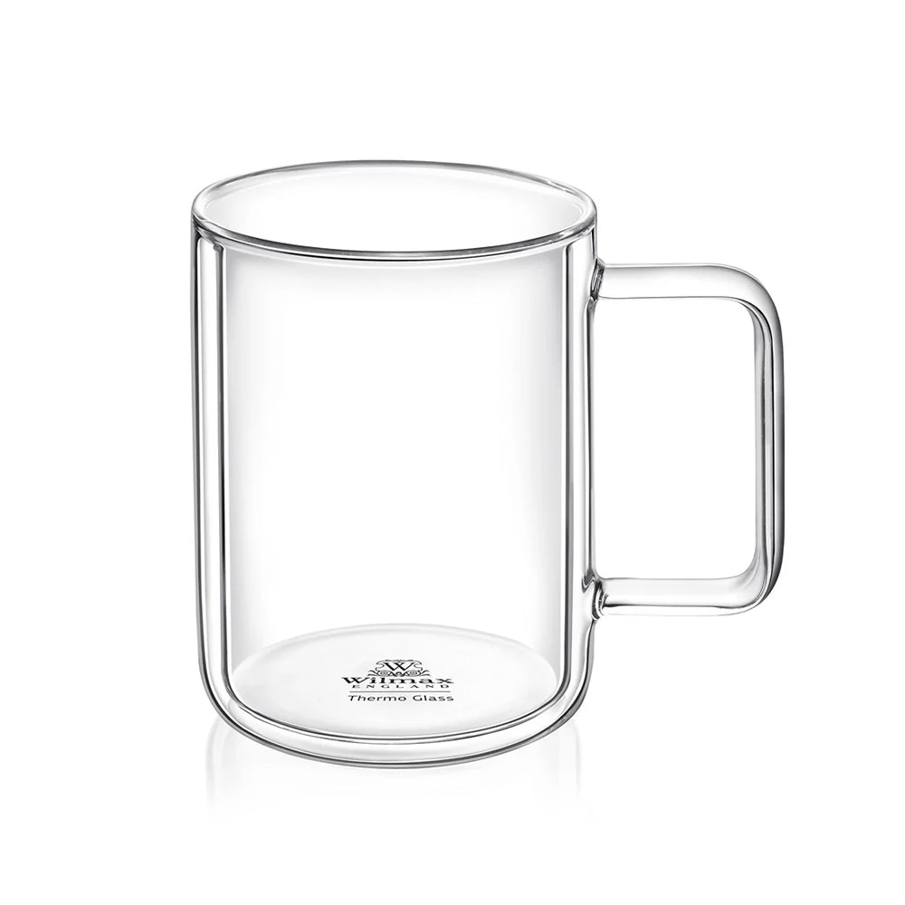 Wilmax Doppelwandiger Becher 400 ml Transparent WL-888720/A