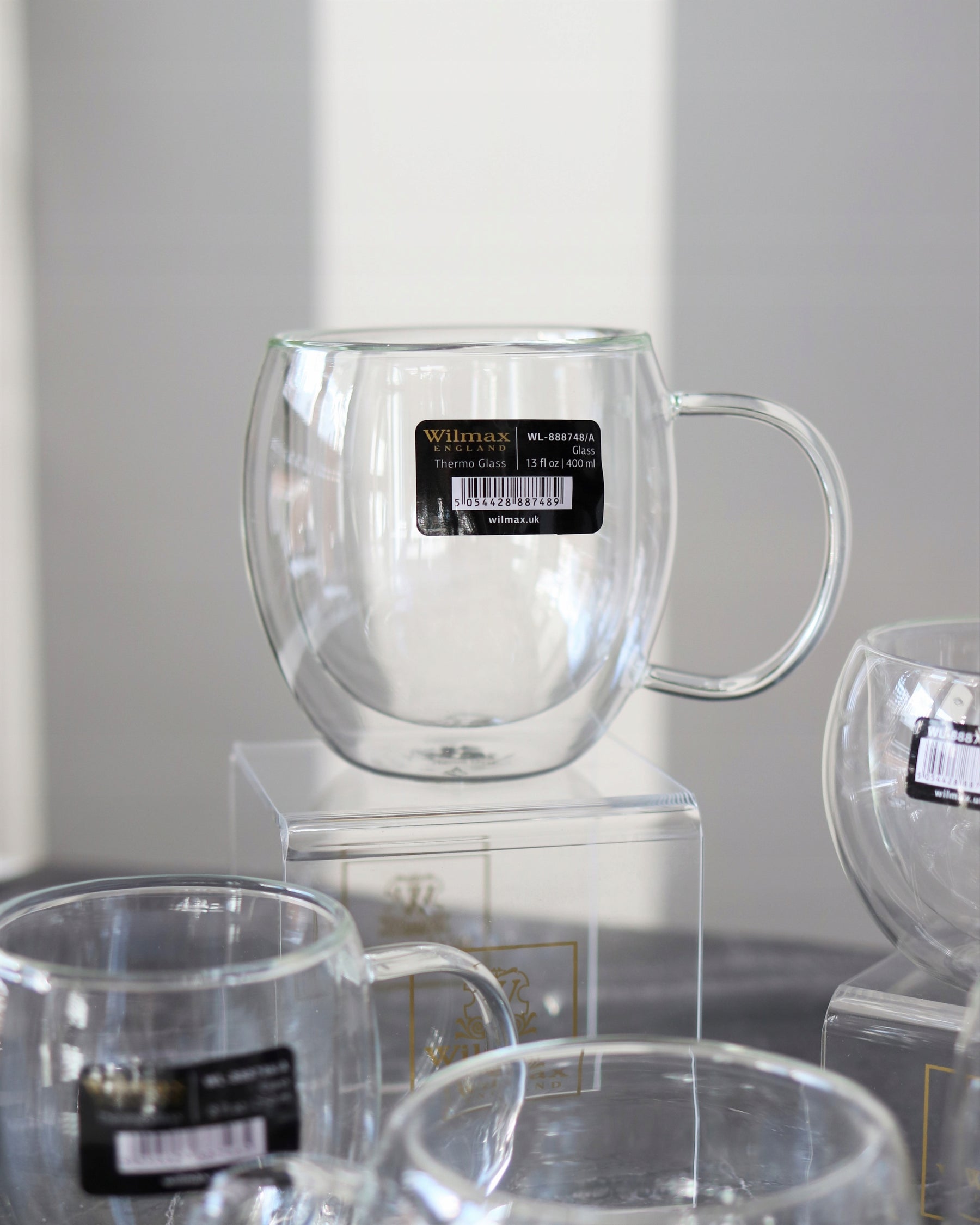 Wilmax Doppelwandiger Glasbecher