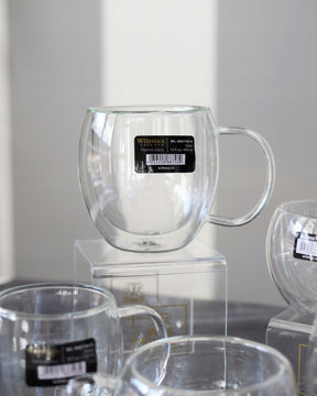 Wilmax Doppelwandiger Glasbecher
