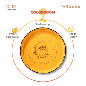 Wilmax Teller 28 cm Gelb Porzellan WL-669420/A