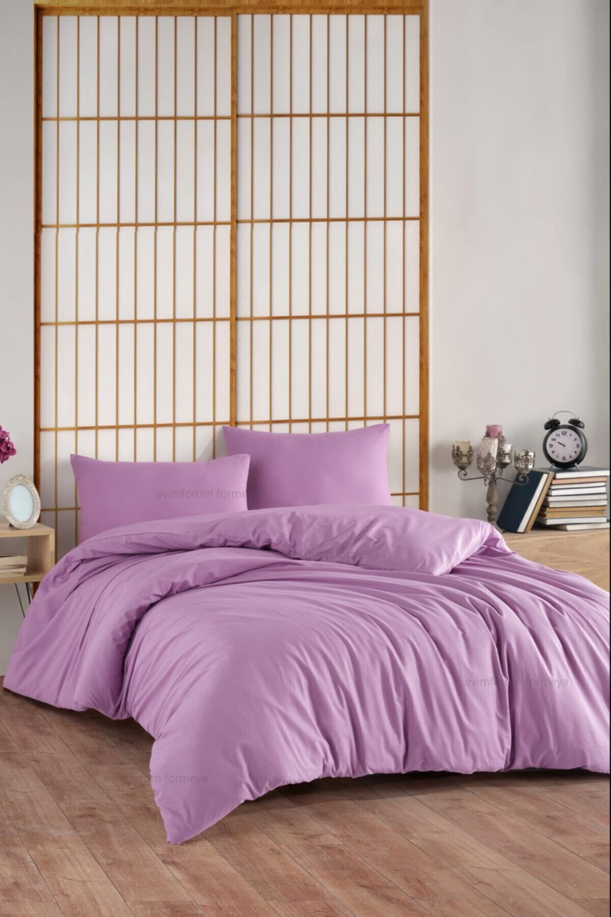 Cotton duvet cover set for double bed (100% cotton, without fitted sheet) 200x200 cm