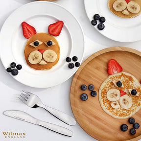 Wilmax Kinderbesteck Set 4-teilig Edelstahl WL-999901/4G