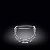 Wilmax Doppelwandige Glasschale 250 ml Transparent WL-888755/A
