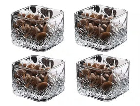 Pasabahce Timeless Stapelbare Glasschale 235 ml (7 3/4 oz) - 4-teiliges Set