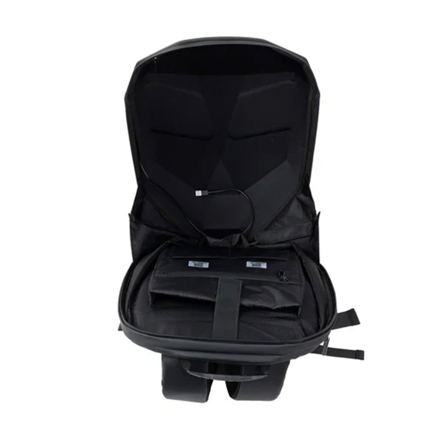 Erkugo LED Rucksack Größe S - Leuchtrucksack, Daypack mit Beleuchtung für Freizeit und Alltag