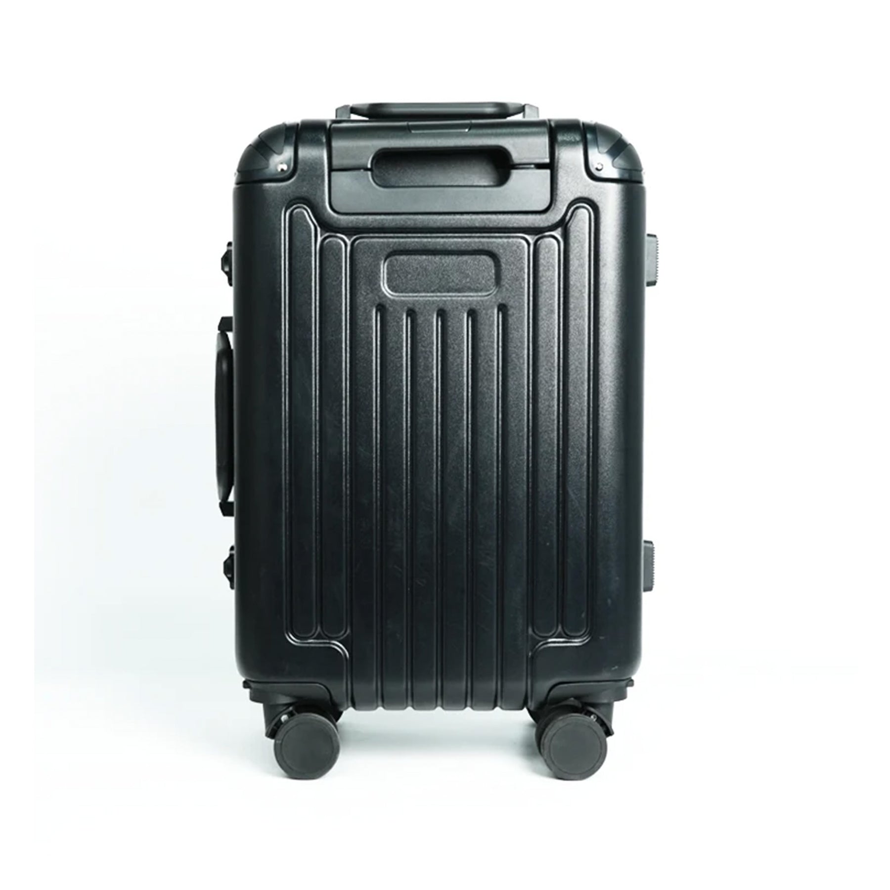 Erkugo Reisekoffer mit LED-Beleuchtung 42 L - Schwarz, ideal für Urlaub & Kurztrips