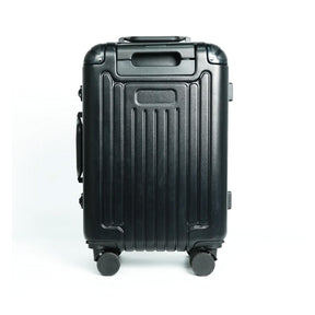Erkugo Reisekoffer mit LED-Beleuchtung 42 L - Schwarz, ideal für Urlaub & Kurztrips
