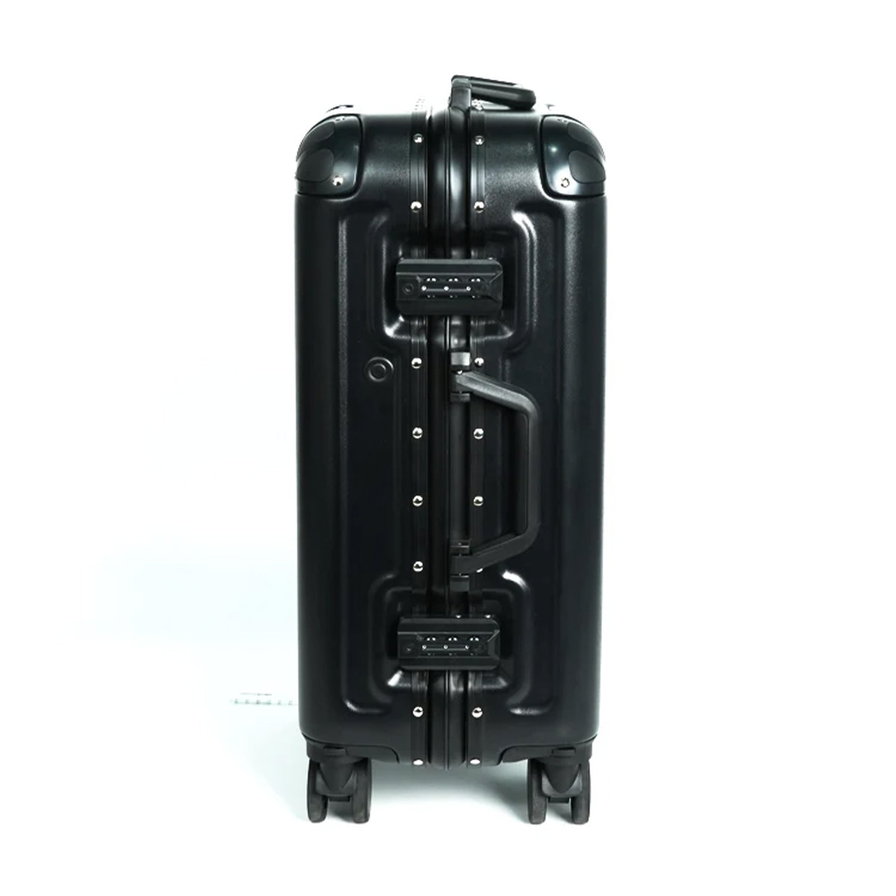Erkugo Reisekoffer mit LED-Beleuchtung 42 L - Schwarz, ideal für Urlaub & Kurztrips