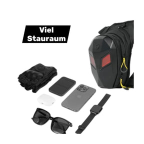 Erkugo Umhängetasche mit LED-Augen - Leuchtende Schultertasche