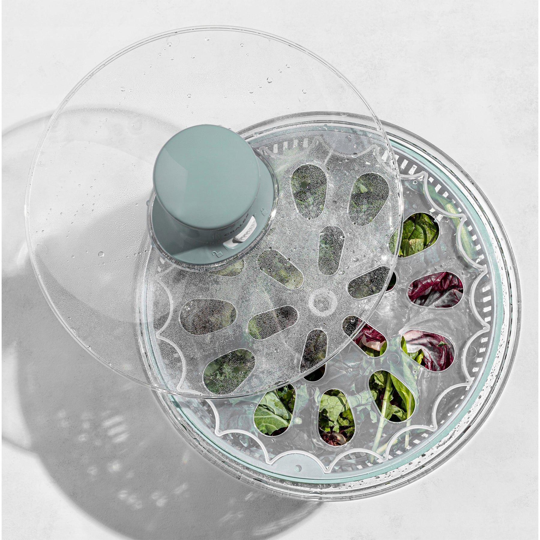 CRALEX Verdera Salatschleuder, 5 Liter