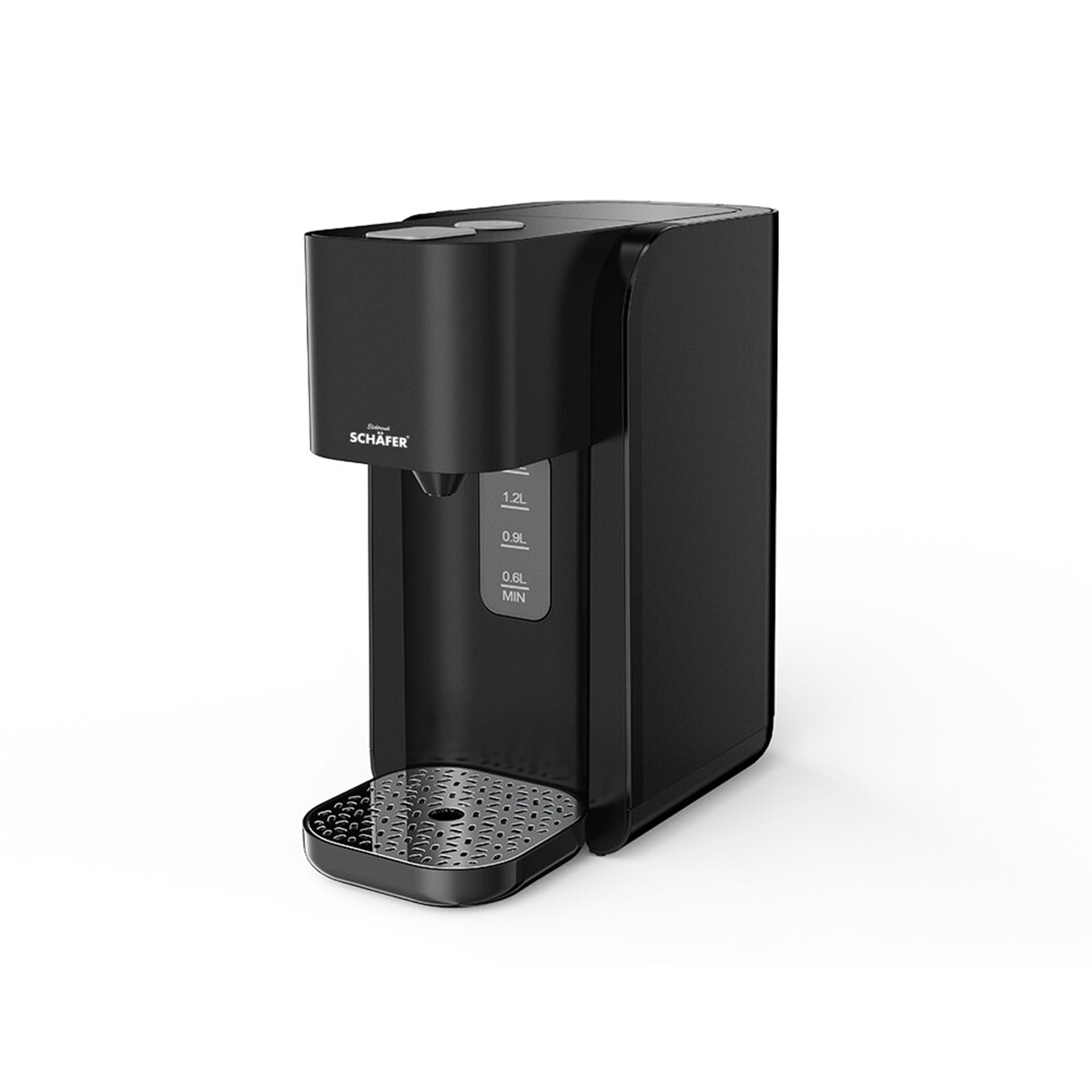 Schäfer Heißwasserspender Schwarz - 1,5L - Einzelansicht