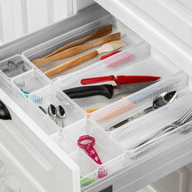CRALEX Nero Schubladenblock Organizer 10er Set transparent