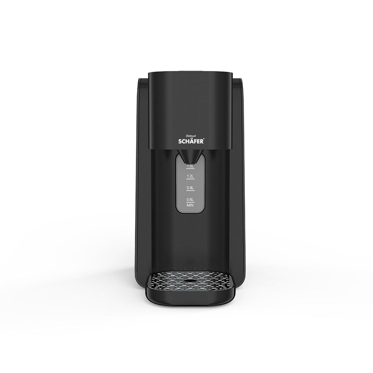 Schäfer Heißwasserspender Schwarz – 1,5L