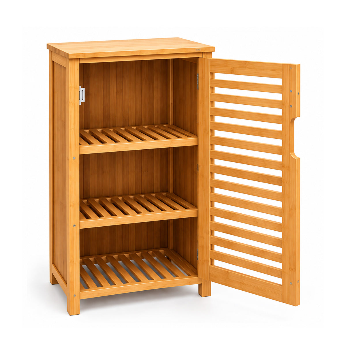 Erkugo Lamellenschrank T-Mono - Schrank mit Lamellentür, Mehrzweckschrank
