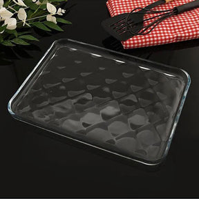 Pasabahce Borcam Rechteckige Glasform 1025 ml 334 × 244 mm
