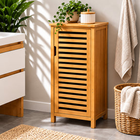 Erkugo Lamellenschrank T-Mono - Schrank mit Lamellentür, Mehrzweckschrank