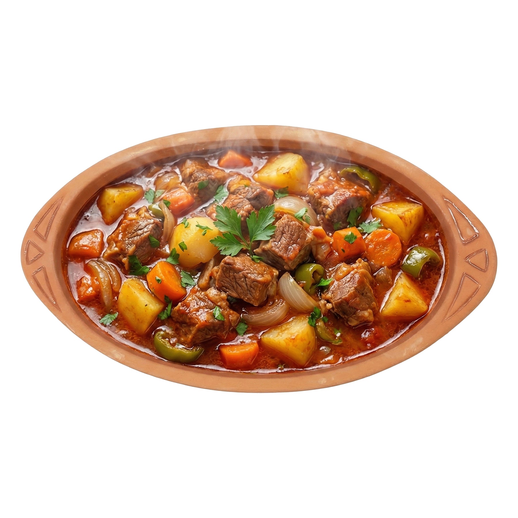 Viapot KILIS Medium 600 ml - Innen Braun Glasiert - Terrakotta-Auflaufform - 28×15,5×4,5 cm