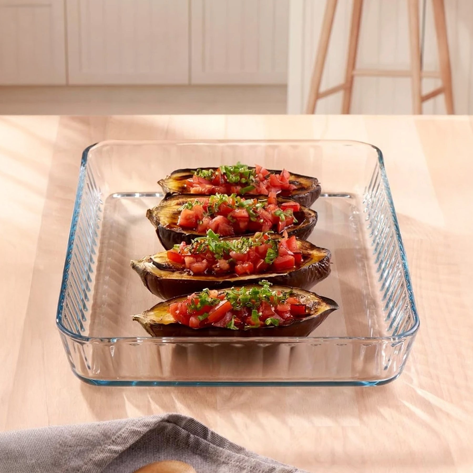 Pasabahce Borcam Auflaufform 3,8 L Glas für Lasagne und Braten