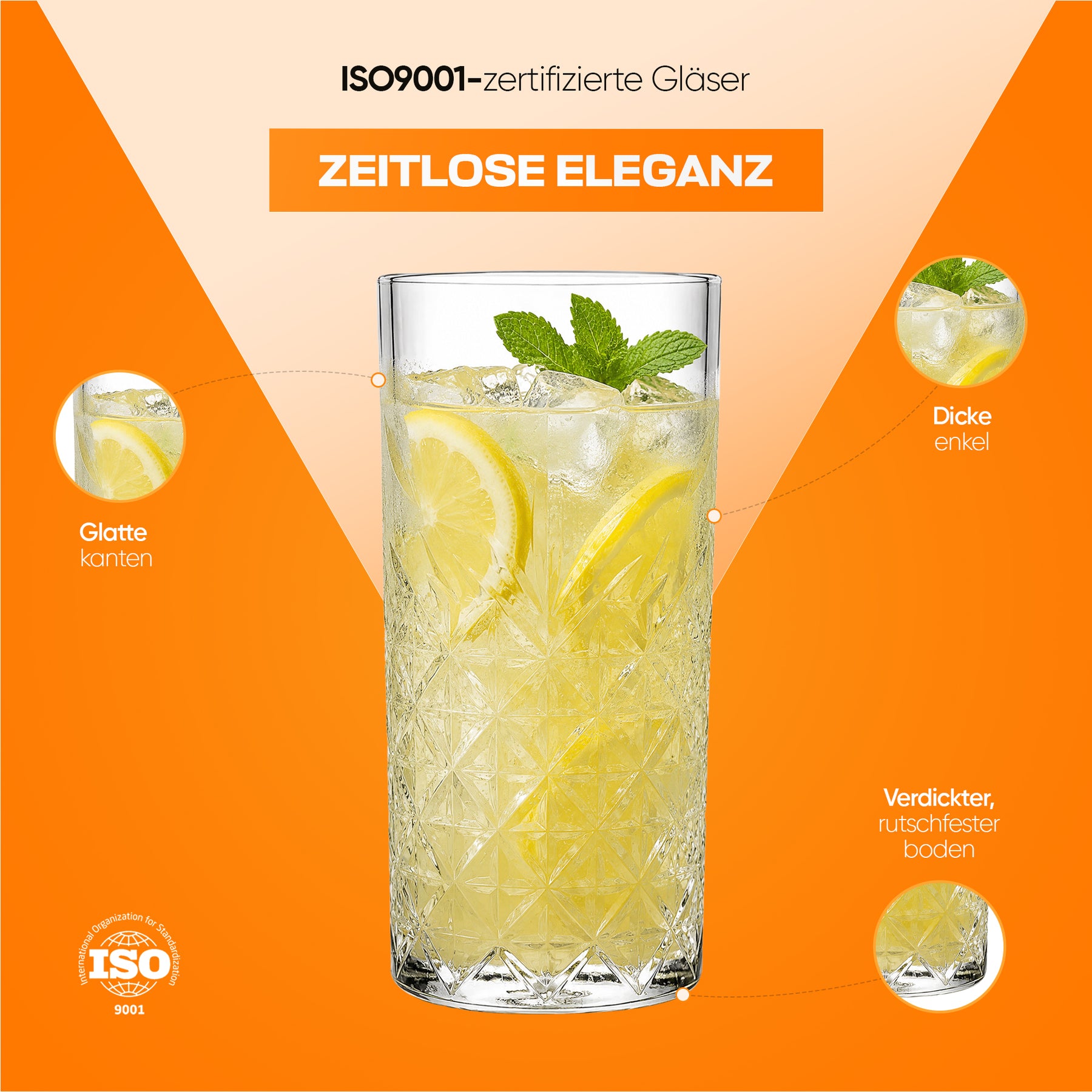 Pasabahce Timeless Longdrinkglas - 295 ml