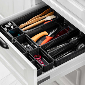 CRALEX Nero Schubladenblock Organizer 10er Set transparent