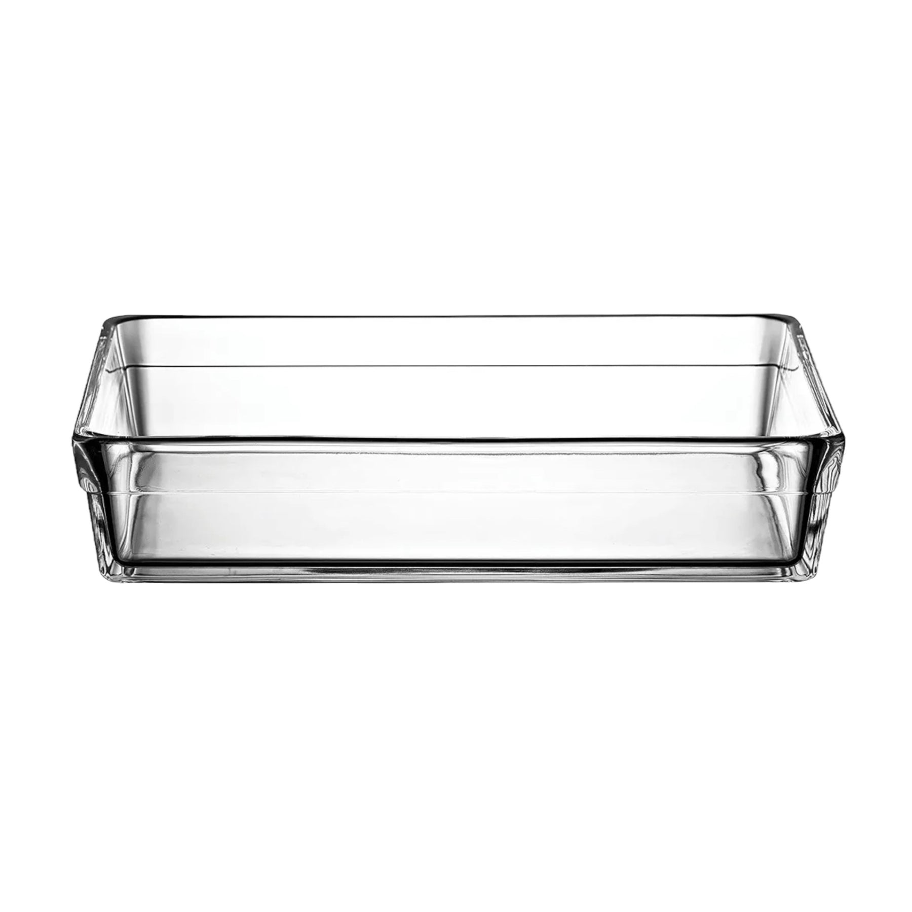 Borcam Rechteckige Glas-Backform 2500 ml Ofengeschirr Stapelbar
