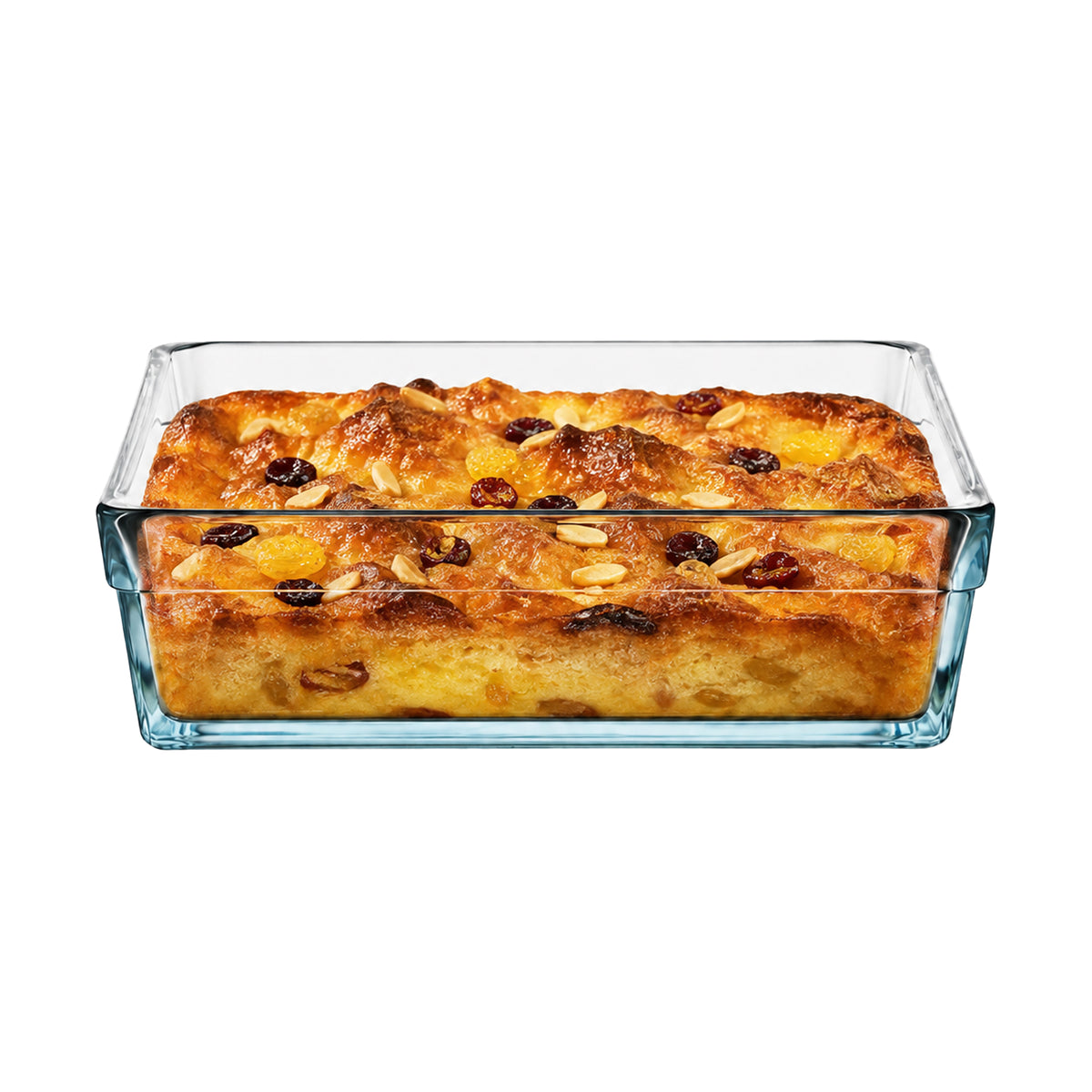 Pasabahce Borcam Quadratische Glas-Auflaufform - 2,4 L, 22,5 × 22,5 cm