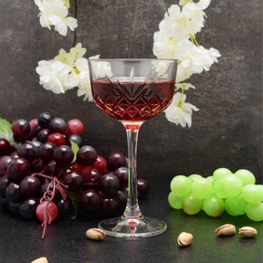 Pasabahce Timeless Nick & Nora Cocktailglas 160 ml - Kristall-Schliff Martini Glas