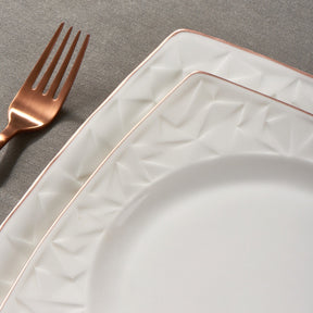 GÜRAL Vivente Tafelservice, 30-tlg., 6 Personen, Porzellan, Elegant