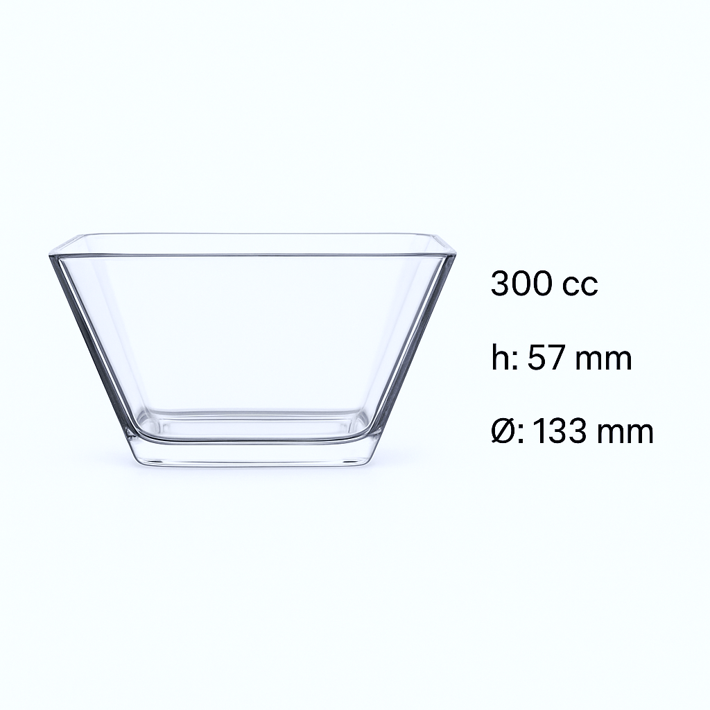 LAV Karen Glasschalen - 300 ml (10 1/4 oz)