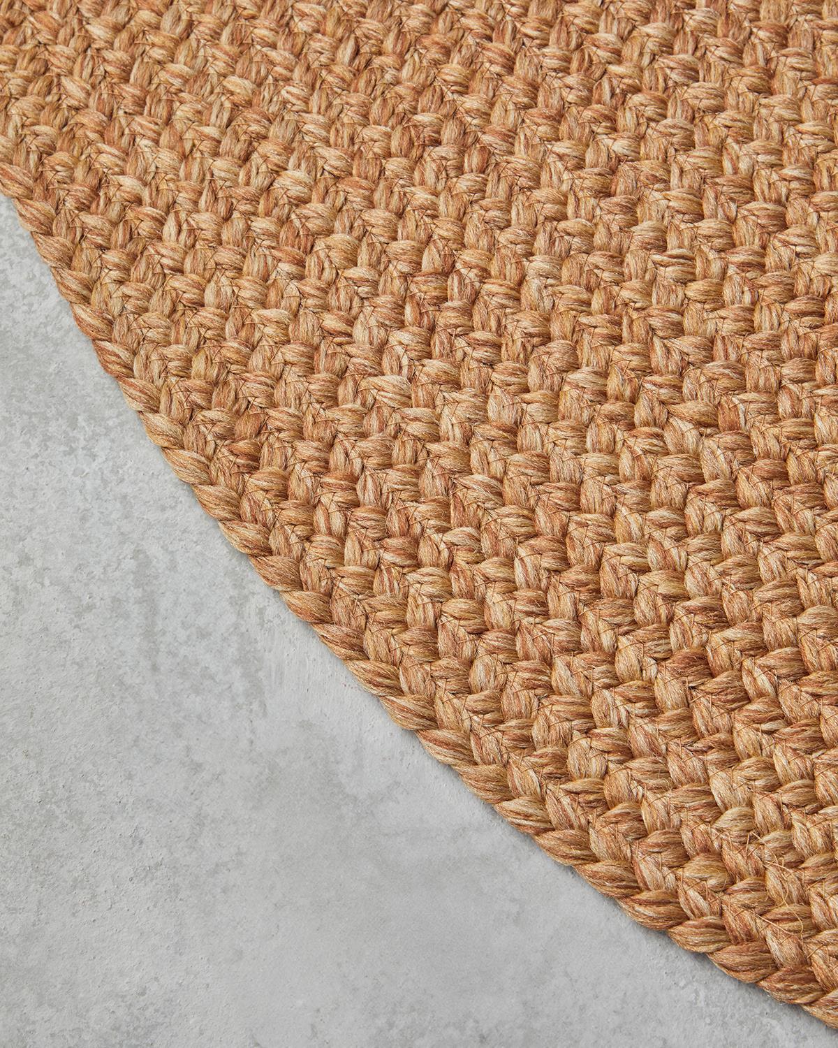 English Home Juliet runder Jute-Teppich, Natur