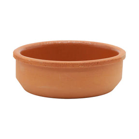 Viapot ANADOLU 6er Set - 250 ml - Innen Braun Glasiert - Terrakotta-Schalen - 12×4 cm