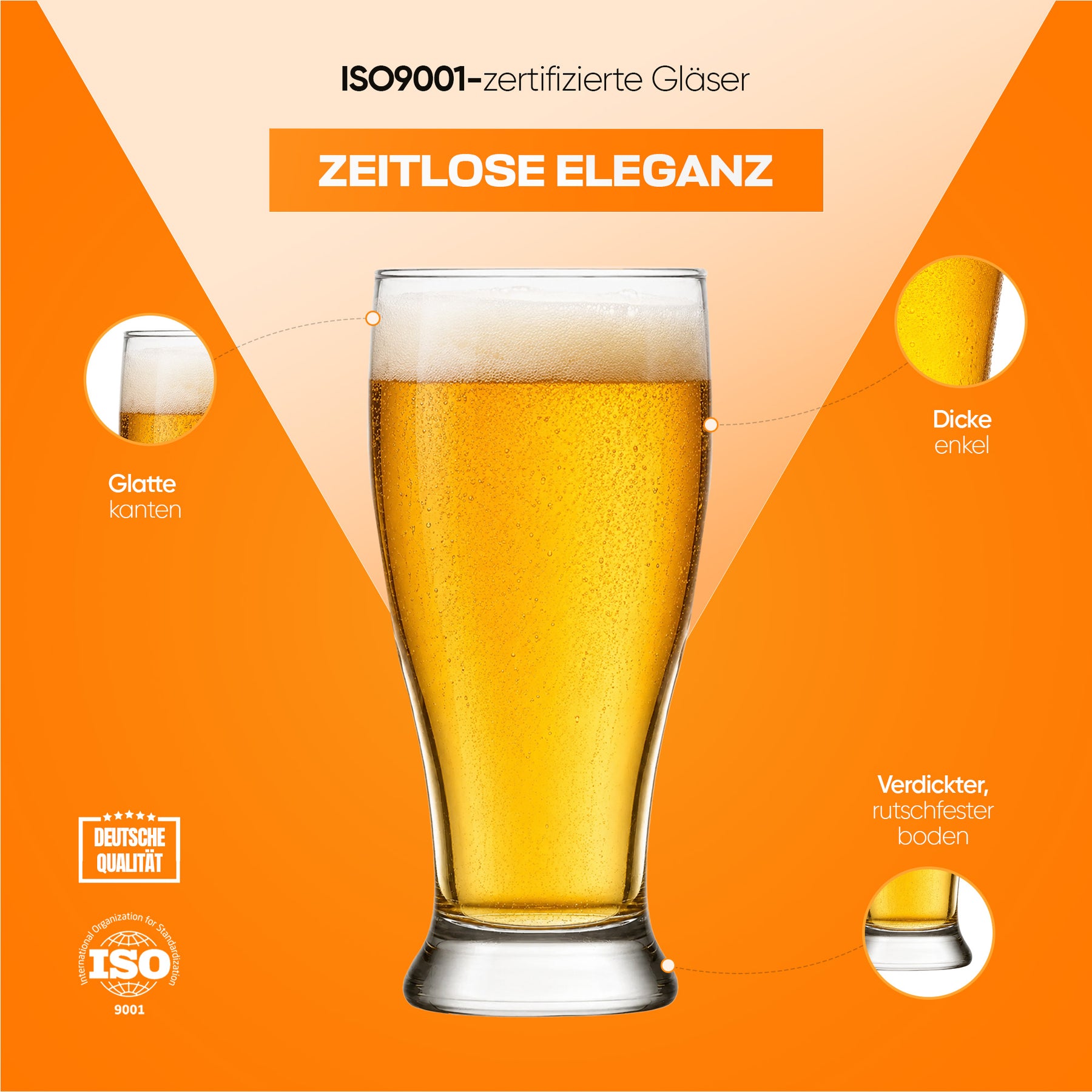 LAV Brotto Biergläser - 565 ml