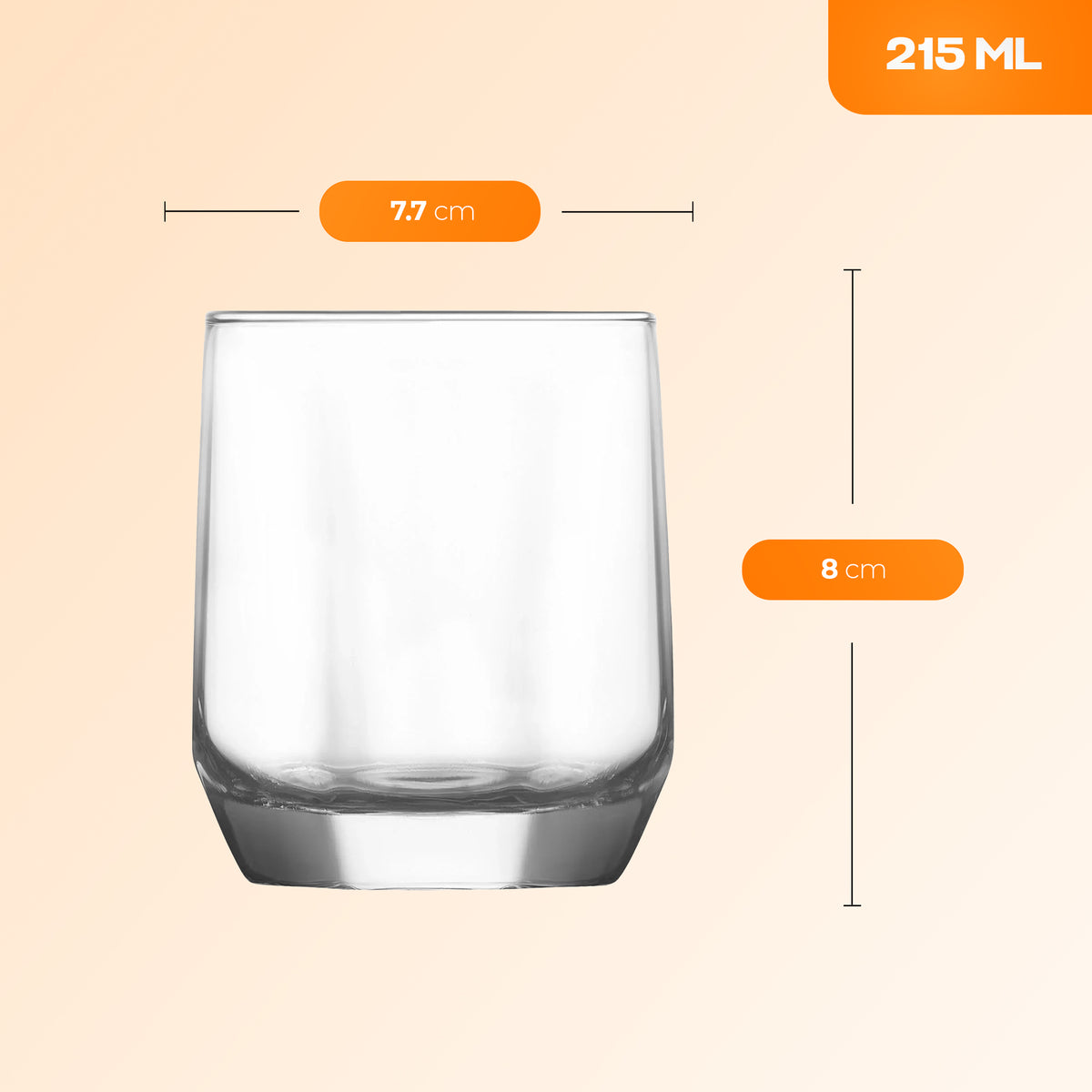 LAV Diamond 18-teiliges Trinkglas-Set