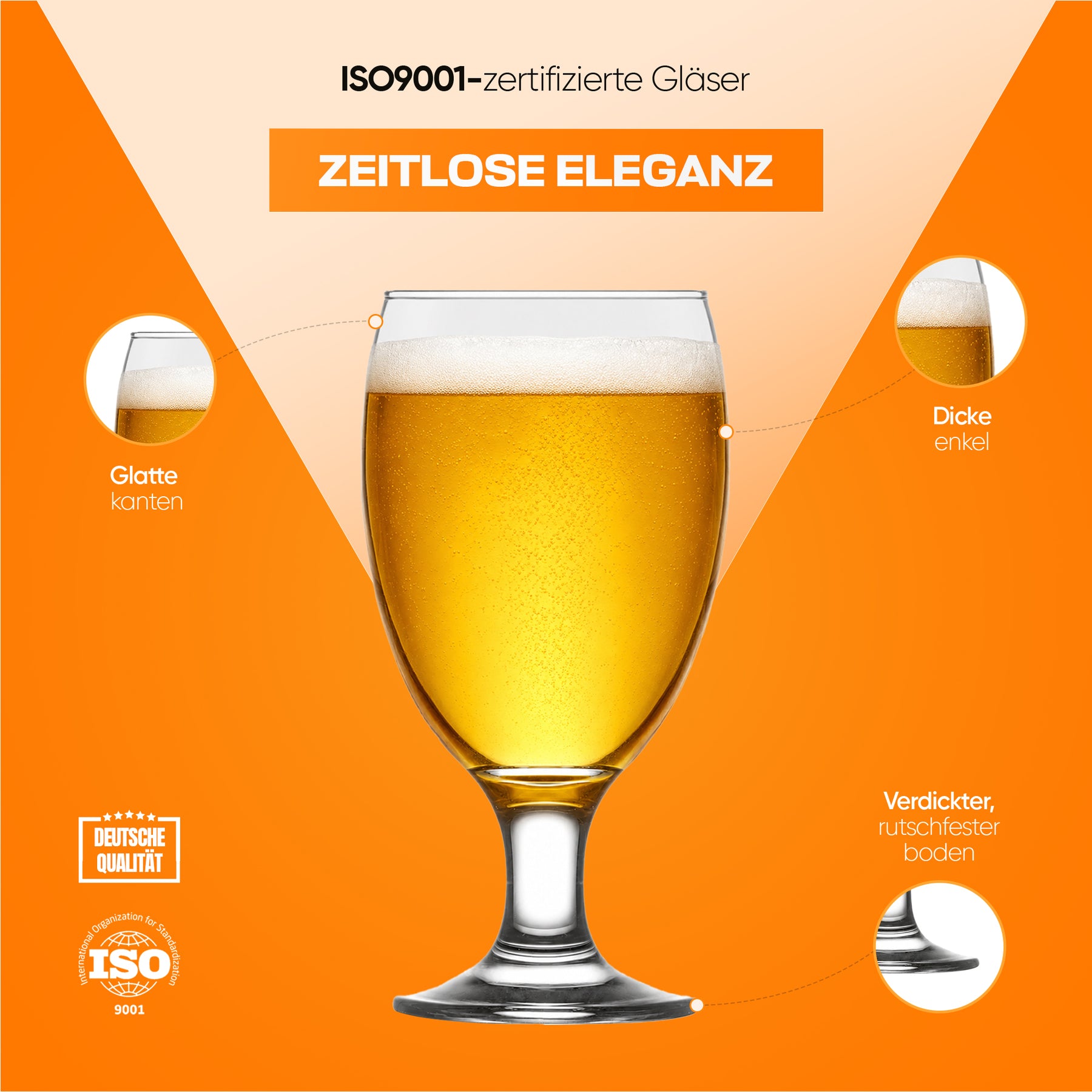 LAV Empire Biergläser - 590 ml (20 oz)
