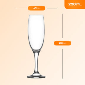 LAV Empire Champagnerflöten - 220 ml (7 1/2 oz)