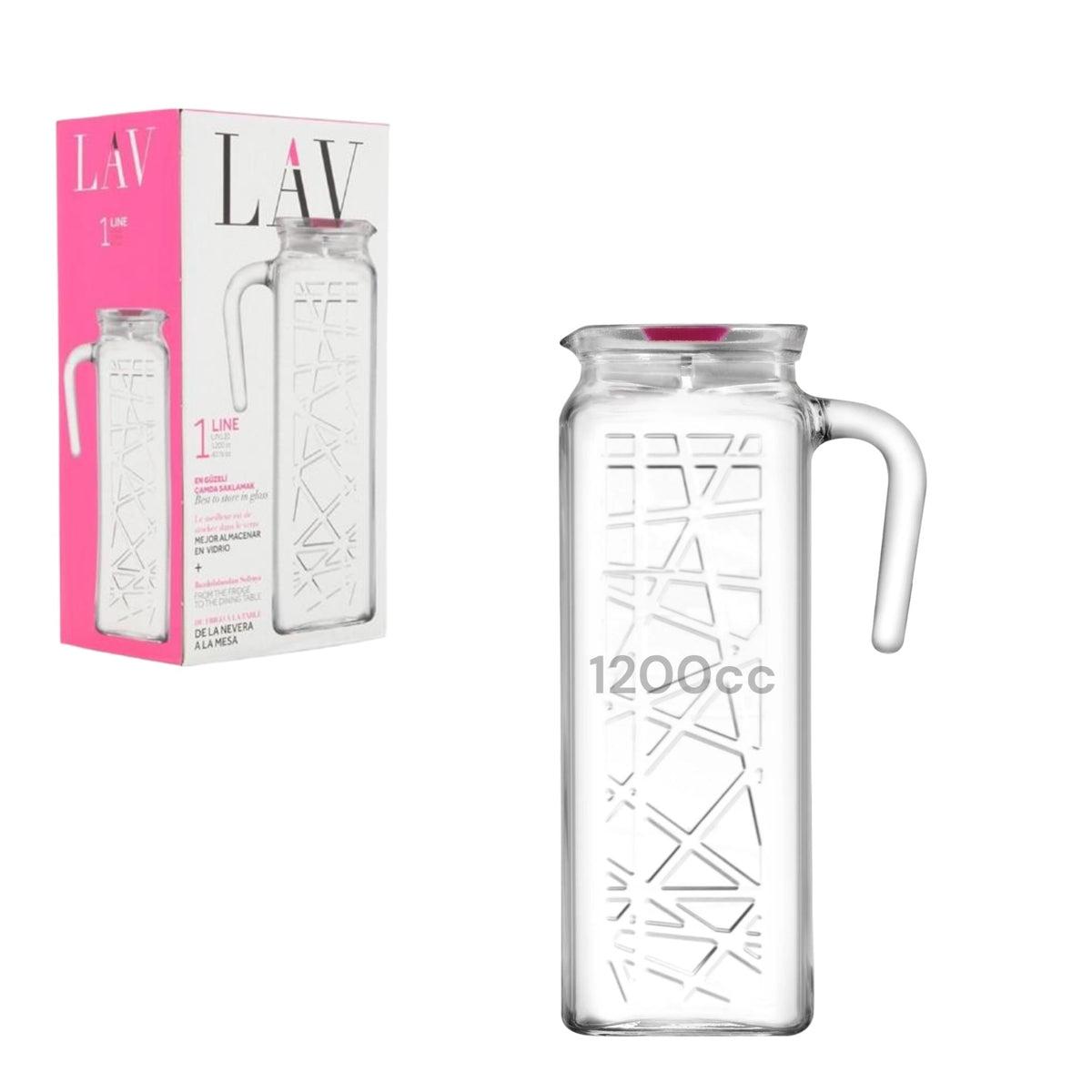 LAV Line Glaskrug – 1200 ml (40 1/2 oz)