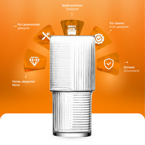 LAV Helen Longdrinkglas - 515 ml, 6er Set