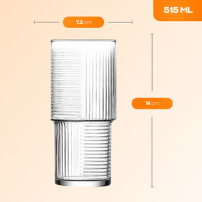 LAV Helen Longdrinkglas - 515 ml, 6er Set