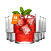 LAV Helen Softdrinkgläser 325 ml 6er Set transparent Frontansicht