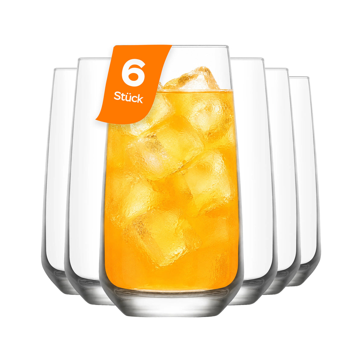 LAV Lal Longdrinkgläser - 480 ml (16 1/4 oz)