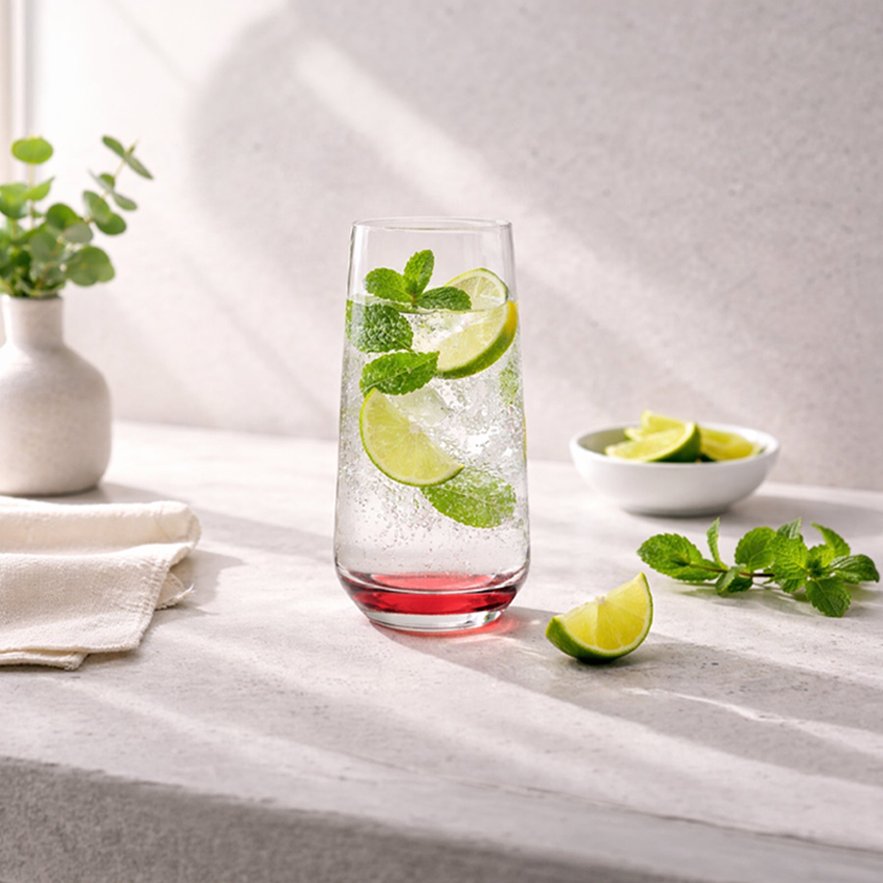 LAV Lal Transparent Rainbow Longdrinkgläser - 480 ml (16 1/4 oz)