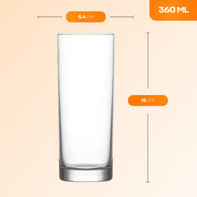 LAV Liberty Longdrinkgläser - 360 ml (12 1/4 oz)