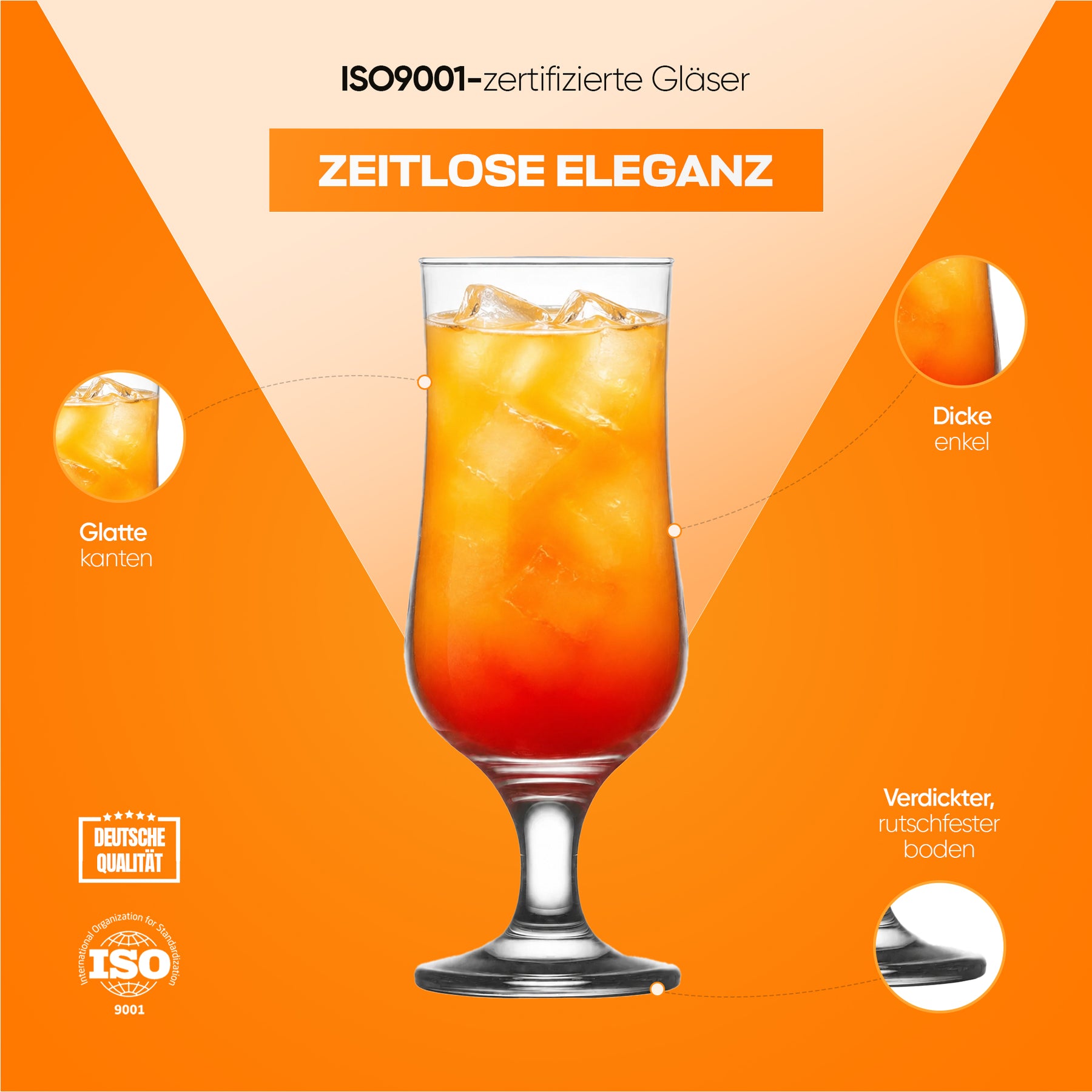 LAV Nevakar Biergläser Set Arrangement mehrere Gläser