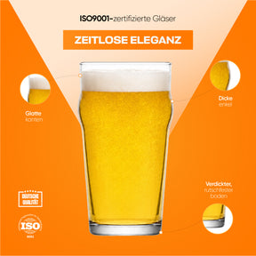 LAV Noniq Biergläser - 570 ml (19 1/4 oz)