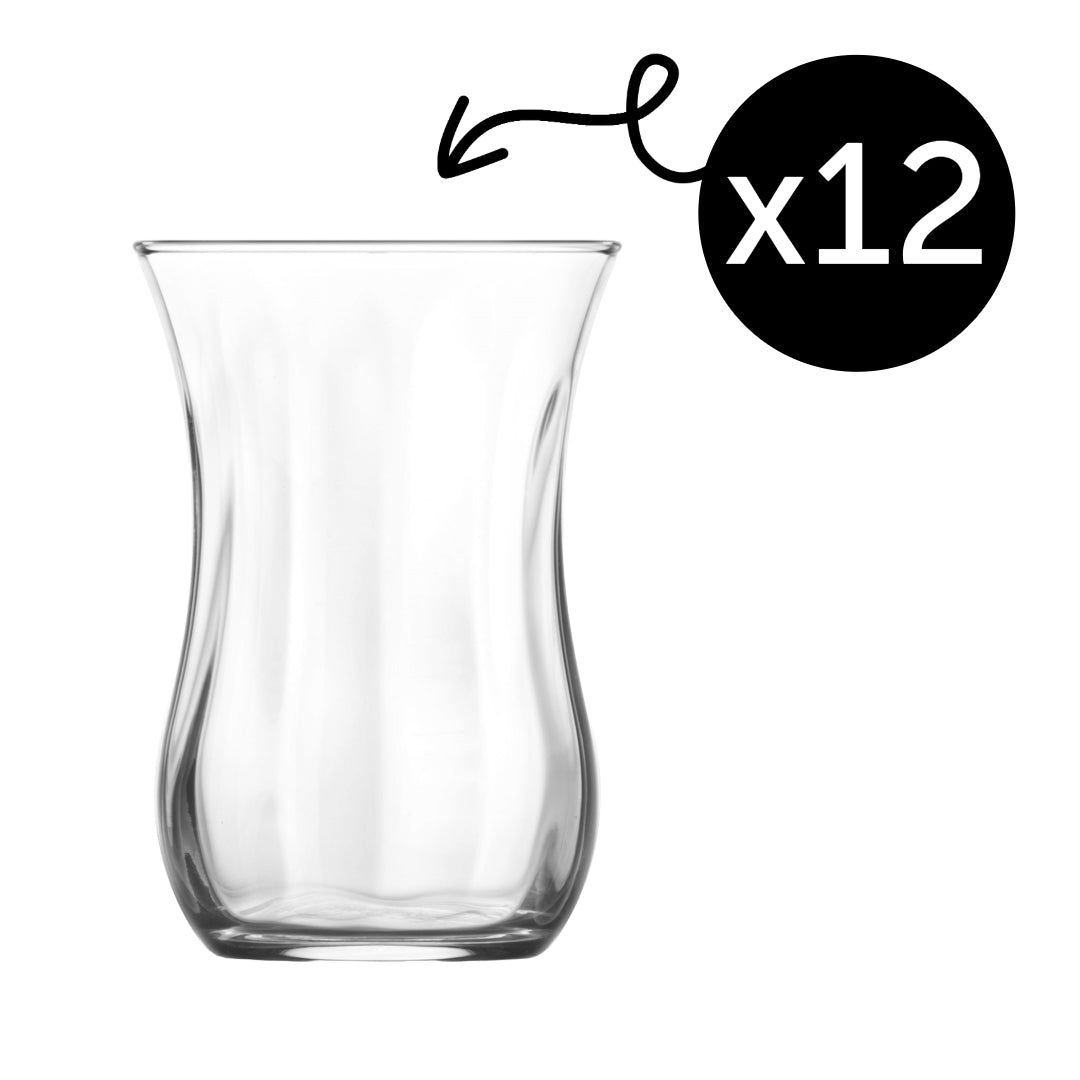 Klassische LAV Teegläser 115 ml, ideal für den Alltag