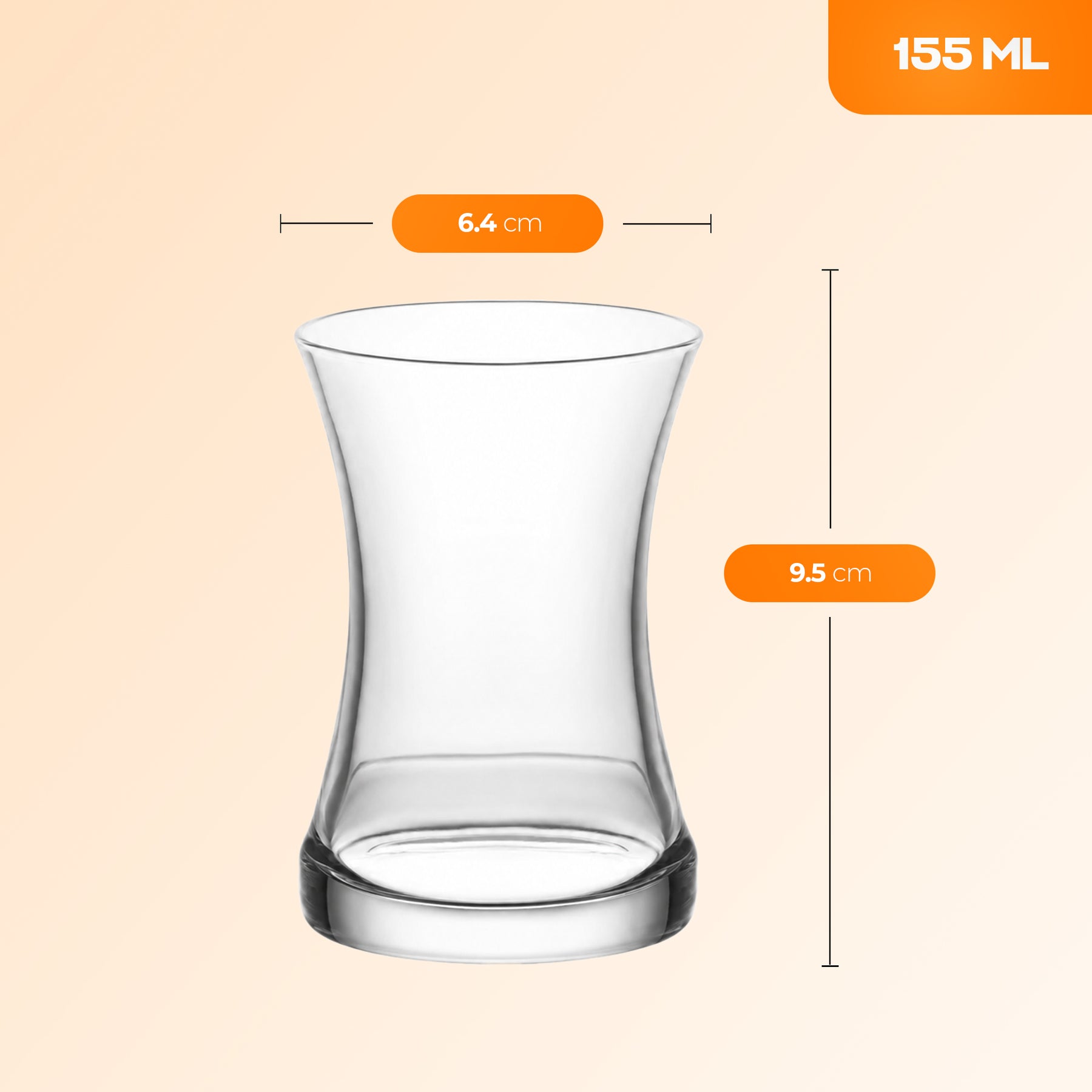 LAV Zen Teeglas-Set