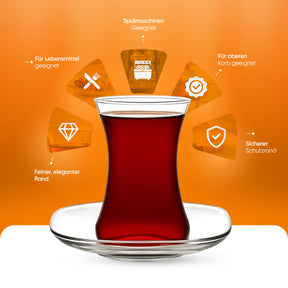 LAV Zen Teeglas-Set