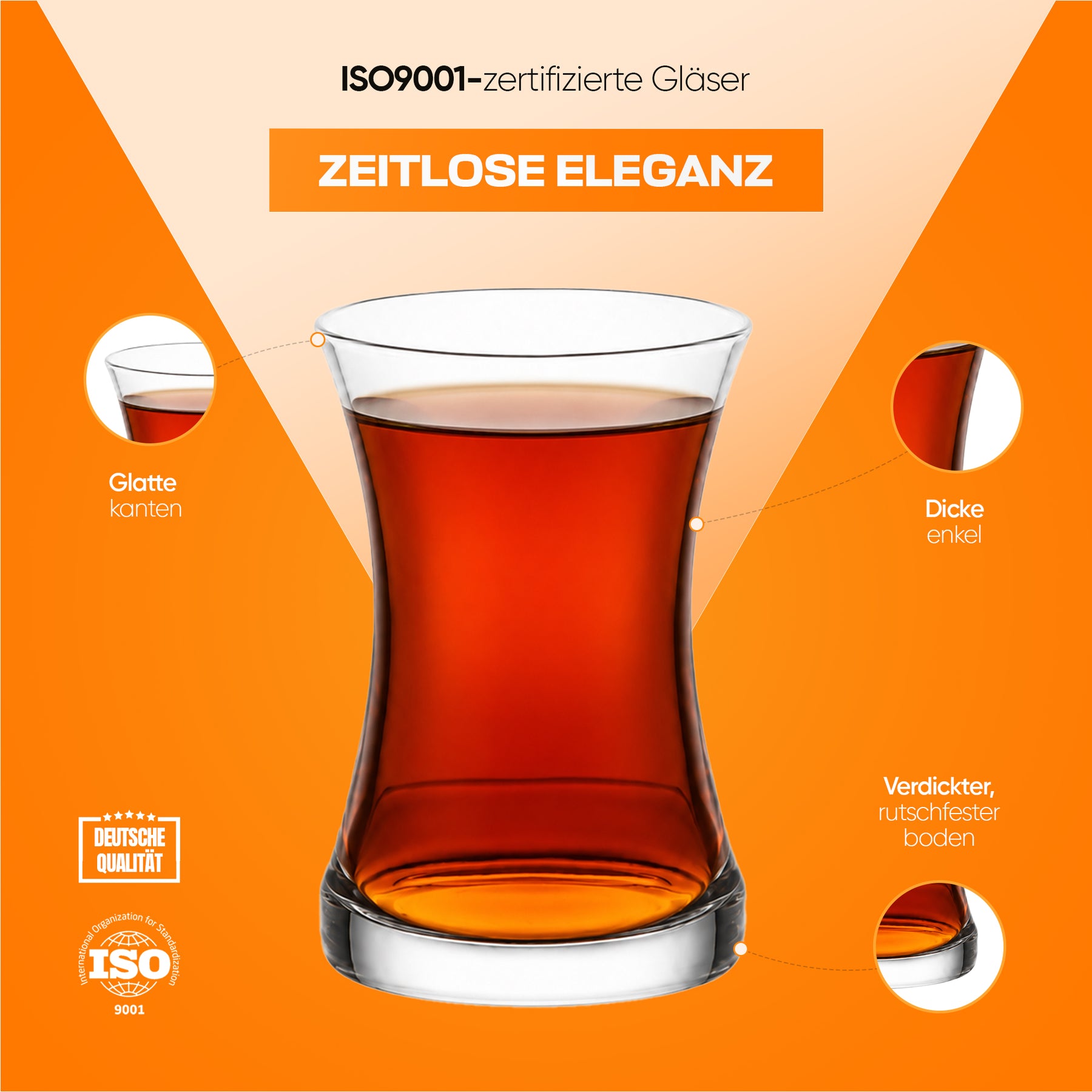 LAV Zen Teeglas-Set
