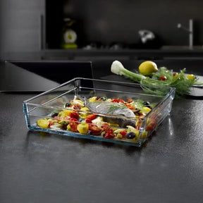 Borcam Auflaufform Glas 4,1 Liter für Aufläufe und Gratins