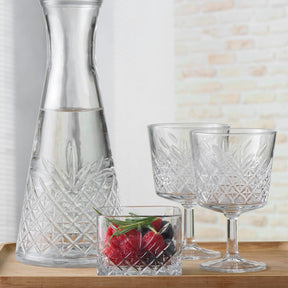 Pasabahce Timeless Cocktailglas 270 ml - Kristall-Schliff Martini Glas